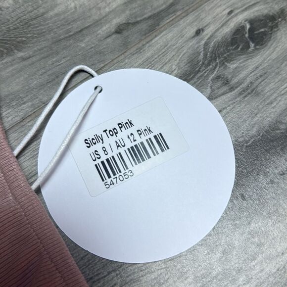 Princess Polly SICILY TOP PINK US 8 - Picture 7 of 7